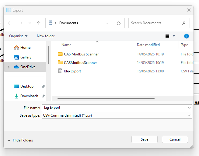 Save Export-1